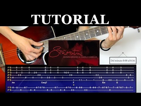 Cómo tocar Señorita de Shawn Mendes & Camila Cabello (Tutorial Guitarra) / how to play