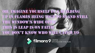 Sara Bareilles - A Safe Place to Land ft. John Legend (LYRICS)