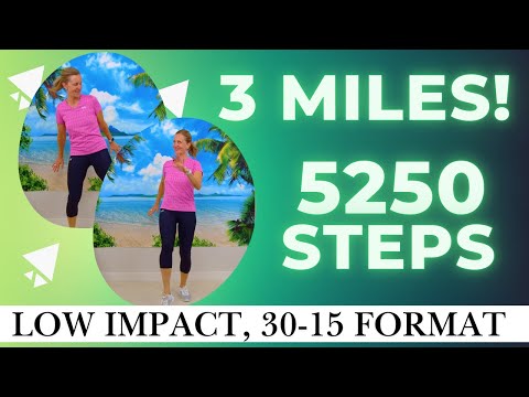 Over 5,000 Steps in 45 Minutes! | Low Impact Cardio Workout at Home
