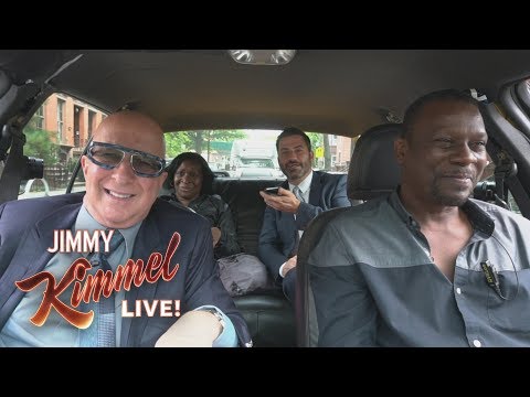 Jimmy Kimmel & Paul Shaffer's Talk Show in a Taxi Video