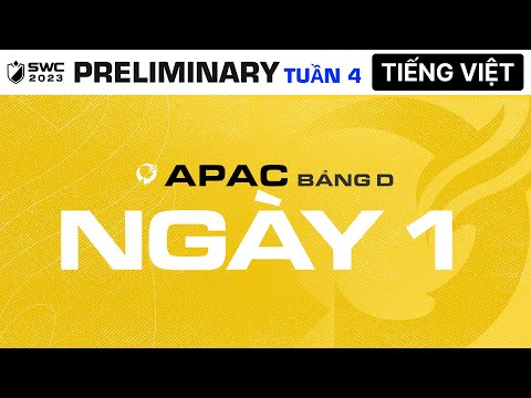 [Tiếng Việt] SWC2023 Vòng Loại Khu Vực Châu Á - Thái Bình Dương - Bảng D Ngày 1 | Summoners War