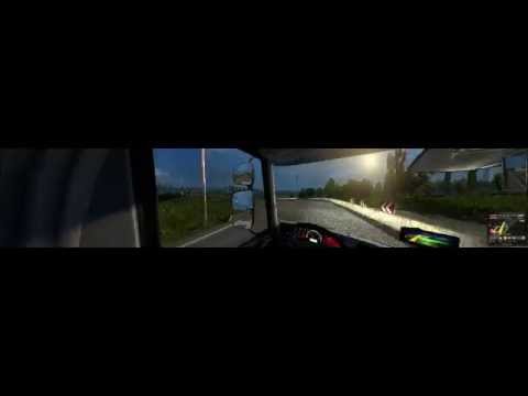 ETS 2 Sisu C600 pulling 100t oversize load