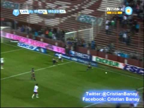 Lanus 2 Boca 0 (Relato Mariano Closs)  Torneo Inicial 2012 Los goles (23/