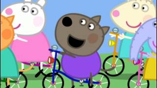 Свинка Пеппа S02 E33 : Велосипедная поездка (итальянский)