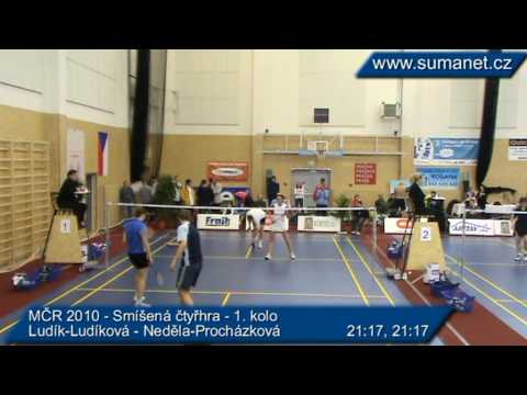 MČR 2010 - Smíšená čtyřhra - 1. kolo - Ludík-Ludíková - Neděla-Procházková