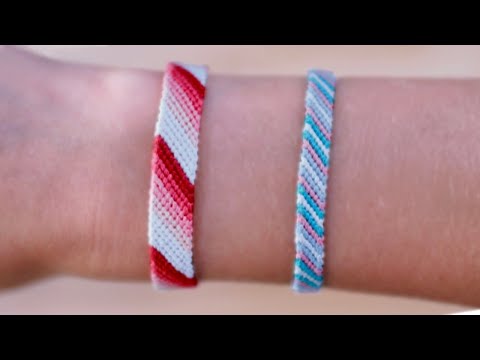 Comment faire un bracelet brésilien de A à Z (4 ou 6 couleurs) ✨ Marion Blush