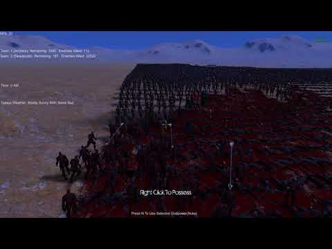 300 Deadpool vs 30,000 Archers Ultimate Epic Battle Simulator