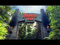 Jurassic Park 2022 At Universal Islands Of Adventure Orlando Walking Tour