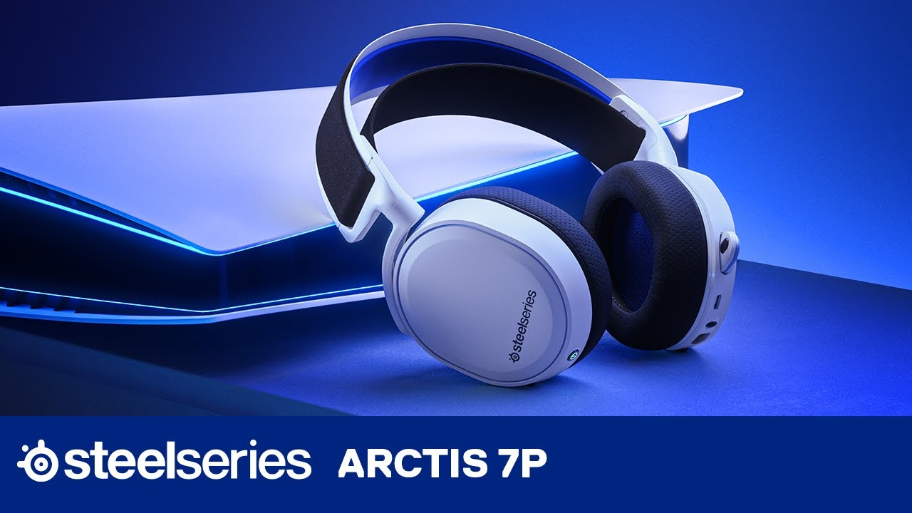 Игровая гарнитура Steelseries Arctis 7P (White) 61467 video preview