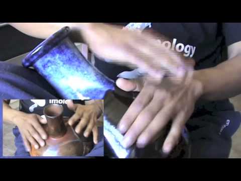 Eugene Skeef udu solo improvisation