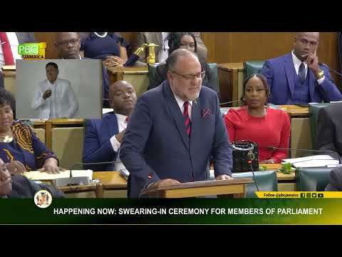 Mark Golding | Leader of Opposition |Swearing In Ceremony Members of Parliament | September 18, 2025