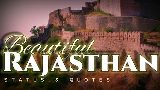 Beautiful Rajasthan, Video Status| Rajasthan Quotes| Rajasthan Whatsapp Status Video.