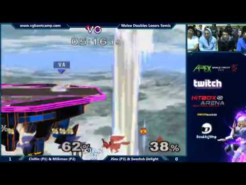 KTAR XI Melee Doubles - Chillindude & Milkman vs Jsex & Swedish Delight Losers Finals