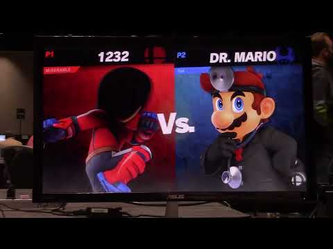 FireThePyro (Mii Brawler) vs. TimPrater (Dr. Mario) - Losers Top 128 - GENESIS 9
