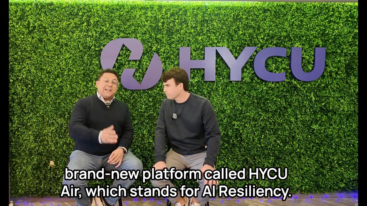Simon Taylor, Founder & CEO launches HYCU aiR, the world's #1 AI ...