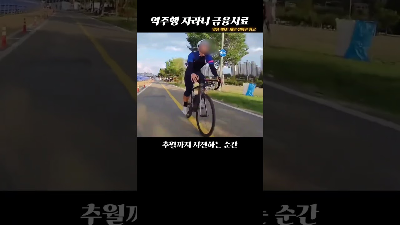 역주행 자전거, 산악자전거도 예외일까