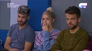 La reacción de Raoul, Alfred, Aitana, Ana, Roi, y Miriam ante el Symphony de Nerea y Agoney 21-11-17