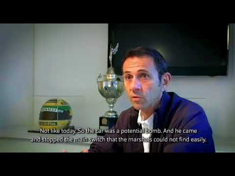 Éric Comas talking about Ayrton Senna