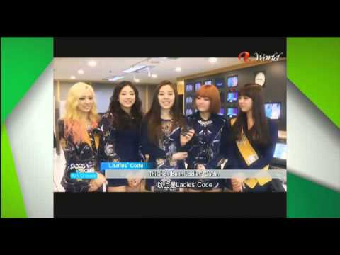 [Arirang TV] 130425 MV O'clock Ladies' Code Interview @ Pops in Seoul