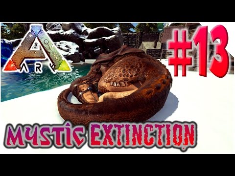 [ARK MOD] ARK : MYSTIC EXTINCTION- Ep13 - LE MEGALOSAURUS & GROTTE EXPLORATION [FR]