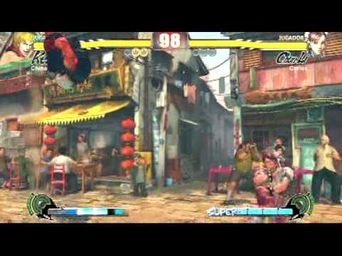 [The Backyard] SF4 Chino (KEN) vs Carlos (CHUN LI)