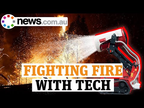 The hi-tech ways Australia is fighting fires