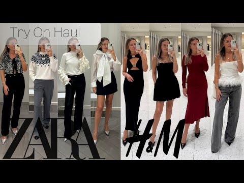 Huge ZARA and H&M ** | TRY On HAUL | **