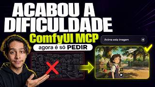 JÁ ERA! Qualquer um vira PRO no ComfyUI agora! (ComfyUI MCP)