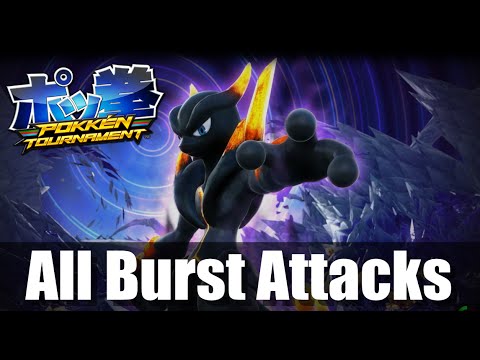 Pokken Tournament - All burst attacks