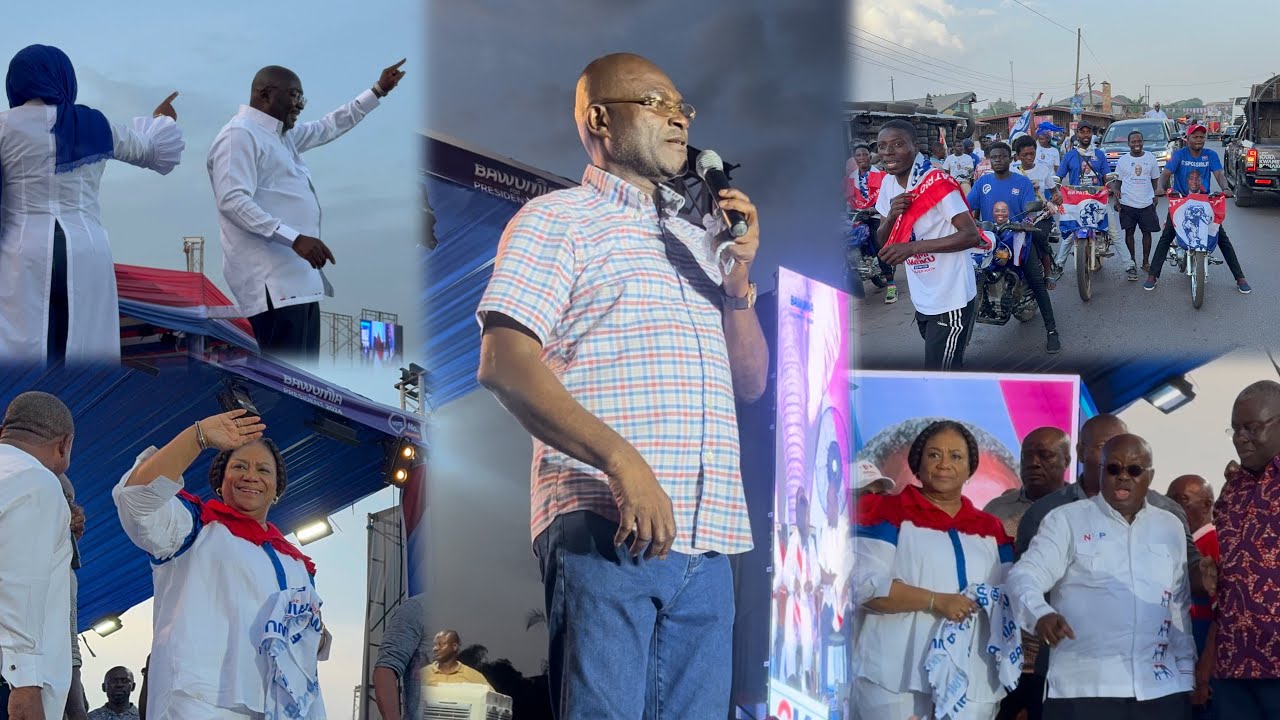 Ei H Kennedy Agyapong Surprised NPP People with a Bomb Speech on their Last Campaign Rally At Legon😂