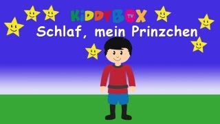 Schlafe, mein Prinzchen - Kinderlieder zum Mitsingen - (KIDDYBOX.TV) Karaoke Lyric Songtext