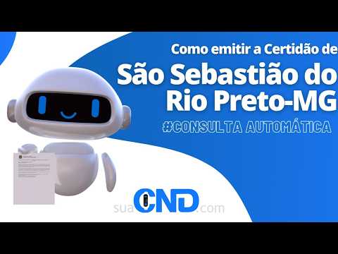 Como emitir a certidão negativa de São Sebastião do Rio Preto-MG em apenas 1 minuto! :)