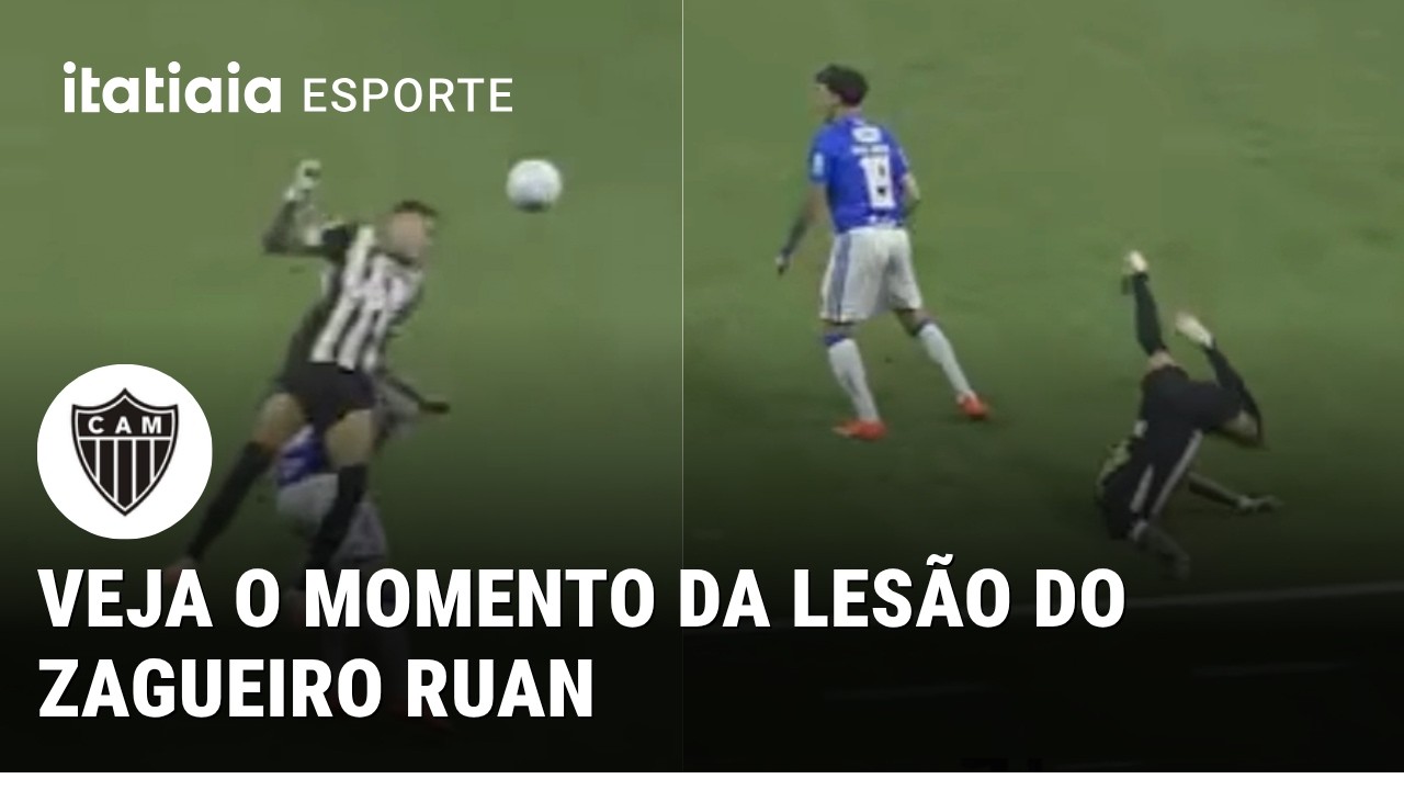 VEJA O MOMENTO DA QUEDA QUE TIROU RUAN TRESSOLDI DO CLÁSSICO