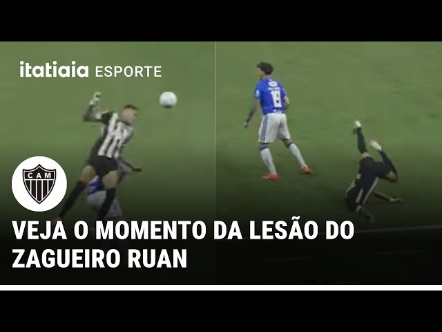 VEJA O MOMENTO DA QUEDA QUE TIROU RUAN TRESSOLDI DO CLÁSSICO
