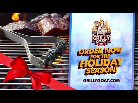 Grilly Goat Round Rod Grill Grate Cleaner!