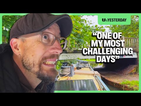 Low Bridge CRASH on The Basingstoke Waterway | Canal Boat Diaries