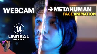 Webcam to Metahuman Face - LiveLink Face + Adding Body Animation