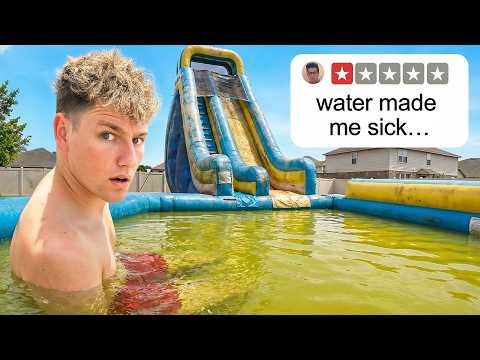 I Tested 1-Star vs 5-Star Waterslides!