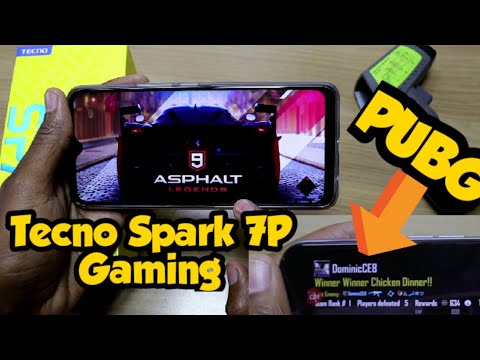 Tecno Spark 7P Gaming Performance & Review @60fps