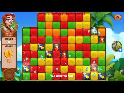 Lost Island: Blast Adventure. Levels 258-260. Level Faild