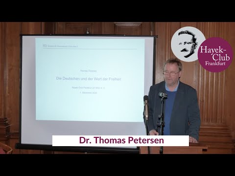 Dr. Thomas Petersen: The Germans and the Value of Freedom, December 1, 2025