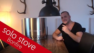 solo stove Bonfire deutsch raucharme Feuerstelle Edelstahl unboxing