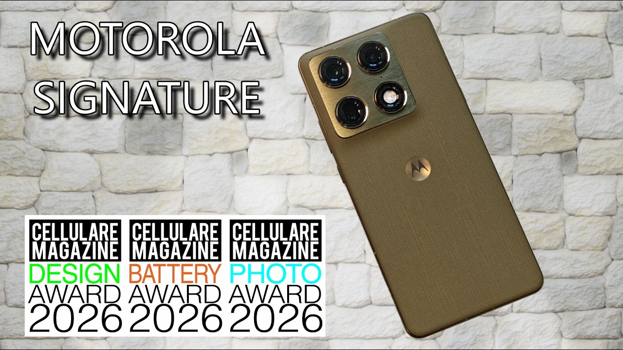 MOTOROLA SIGNATURE - La recensione di Cellulare Magazine