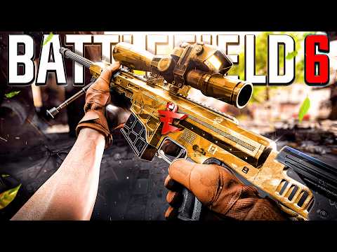 I Unlocked the PSR SNIPER in BATTLEFIELD 6 and it's INSANE