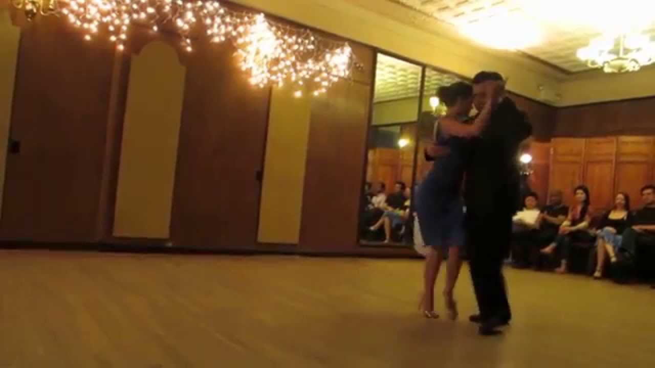 Marcelo El Chino Gutierrez & Katherine Gorsuch @ La Milonga Rosa 04/04/2014