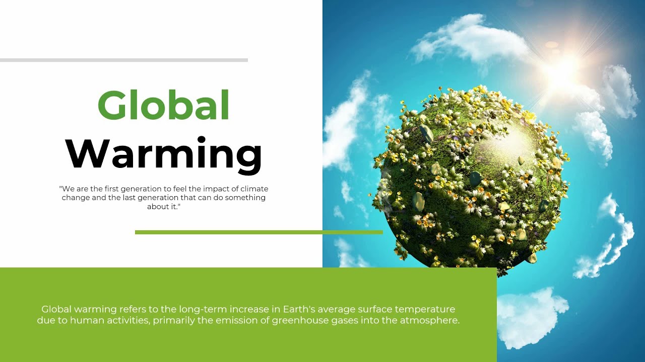 Global Warming PowerPoint Presentation Slides