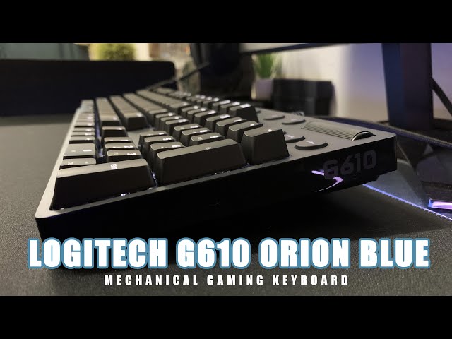 Bàn phím Logitech G610 Orion Cherry MX Blue Switch