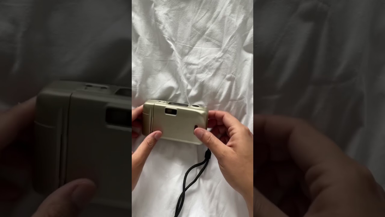 Loading Kodak Gold 200 in Yashica T4 super