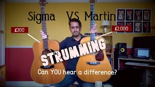 Video thumbnail for Sigma VS Martin | Can YOU hear a difference? | Cheap vs Expensive | Sigma DM18 VS Martin D18 Guitar by Andrew Clegg Guitar
