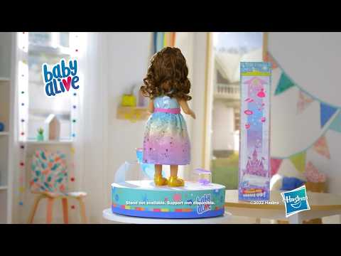 Baby Alive Princess Ellie Grows Up! Doll, 18-Inch Growing Talking Baby Doll Toy for Kids Ages 3 and Up, Brown Hair thumbnail